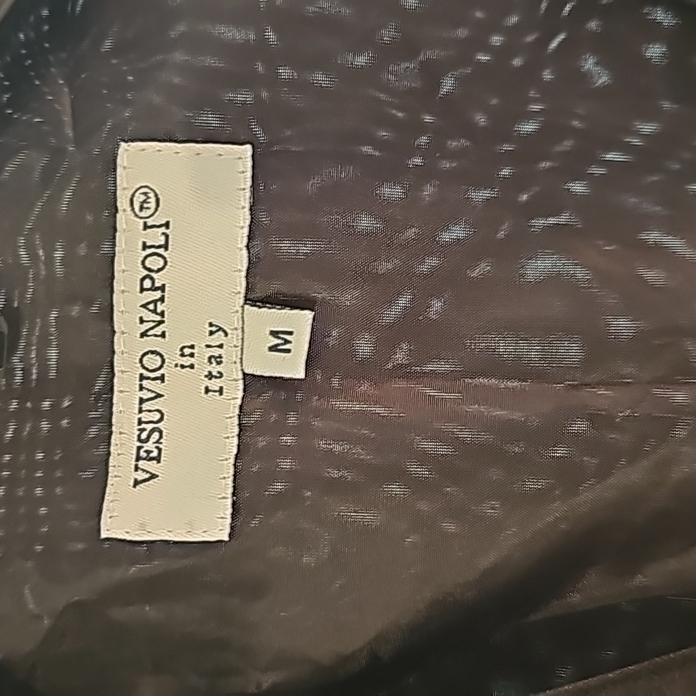 Men's black vest medium